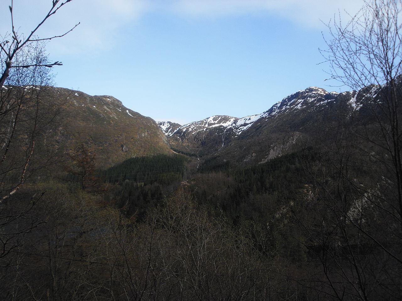 Isdalen, a Valley in Norway where the body was found.