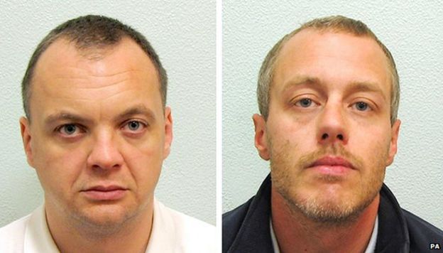 Gary Dobson and David Norris, found guilty of murdering Stephen Lawrence